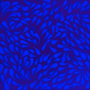 Blue drops