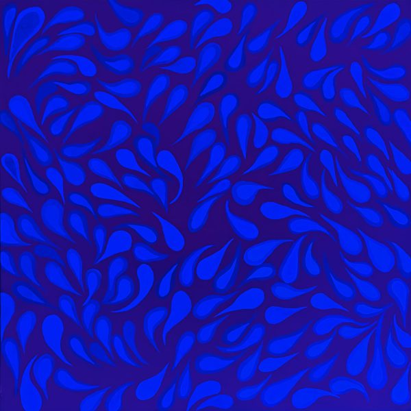 Blue drops